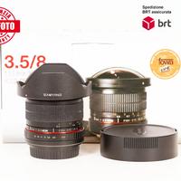 Samyang 8 F3.5 UMC Fish-eye CS II (Canon)