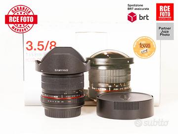 Samyang 8 F3.5 UMC Fish-eye CS II (Canon)