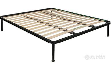 rete letto matrimoniale 160x190 a doghe in legno