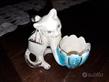 Gattino con porta oggetti 