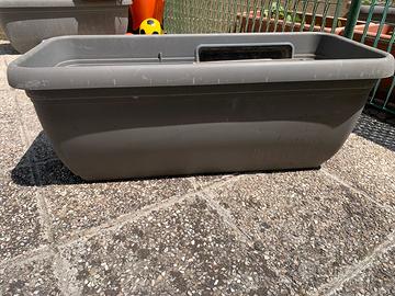 Fioriera plastica 100x40