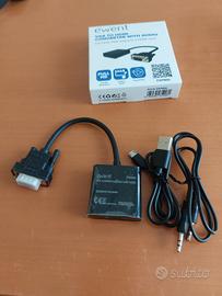 cavo da vga hdmi converter con audio, cavo 