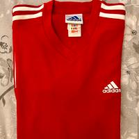 T-Shirt Adidas nuova rossa uomo M/L