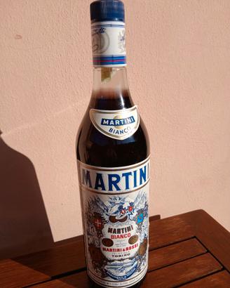 Martini Bianco Vermouth Bottiglia Vintage