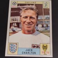 Panini Mexico 70 Jack Charlton nuova green-back