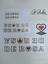 De Rosa kit adesivi telaio originali vintage