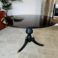 Tavolo rotondo Art Déco / Stile Impero anni 30 40 