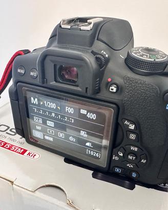 Fotocamera Canon eos 750d 18-55mm stm 24 mpix