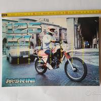 Moto Morini 125 KJ Enduro depliant originale