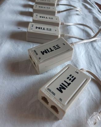10 filtri ADSL spediti, per impianti con prese