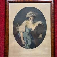 oleografia The Milkmaid  Jean Baptiste Greuzel