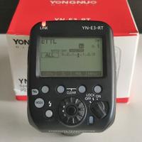 Trigger Yongnuo YN-E3-RT per Canon