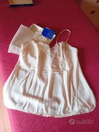 top in pura seta certificata. La Perla