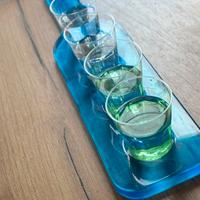 Porta cicetti blue con sfumature