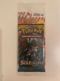 Bustine pokemon Sole e Luna ITA 2021