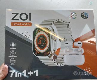 "Smartwatch ZOI 7 in 1 con auricolari e accessori"