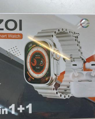 "Smartwatch ZOI 7 in 1 con auricolari e accessori"