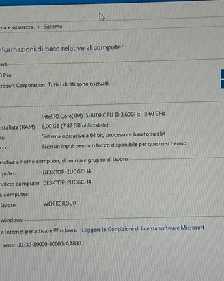 Pc fisso H310M PRO ddr4