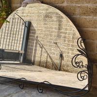 Specchio ferro battuto per 