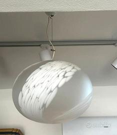 Lampadario Lampada A Sospensione Vintage 1970 Vetr