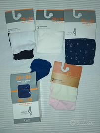 Calze bambina assortite TG. 6/8