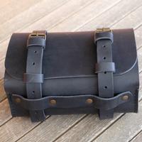 Bauletto in cuoio porta attrezzi