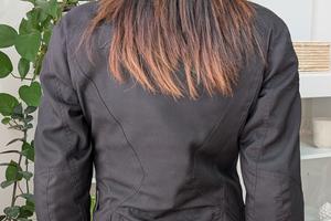 Giacca Giubbotto Moto Donna IXS Nero Tessuto
