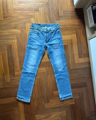 Jeans Levis 514 W30 L32 BLU COME NUOVI