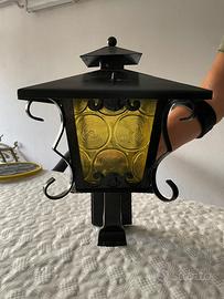 Lampada da esterno anni 70