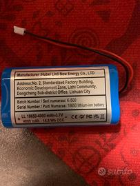 Batteria ricaricabile litio