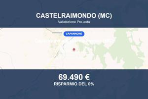 Immobile in asta di 908 m² a Castelraimondo