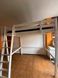 letto IKEA 140X200 MATERASSO INCLUSO