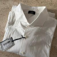 Camicia jersey bianca barba napoli