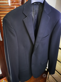 Abito sartoriale completo nero. Taglia 48