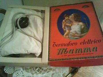 Termoforo elettrico sanitario vintage "Mamma"