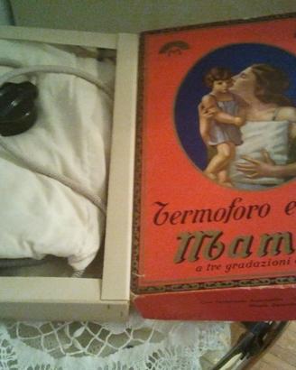 Termoforo elettrico sanitario vintage "Mamma"