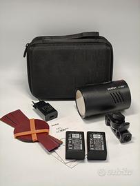 Godox AD100Pro kit completo + batteria extra