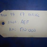 Motore volkswagen 1,7 diesel tipo aef