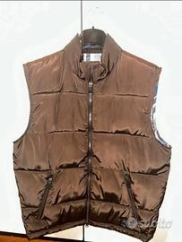 Gilet piumino Snowin marrone tg. M - NUOVO