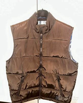 Gilet piumino Snowin marrone tg. M - NUOVO