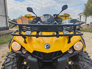 sponda porta pacchi quad can am serie g2