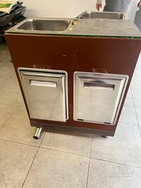 Lavabo con mobile sotto