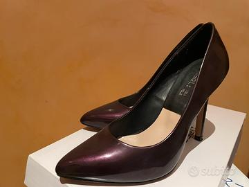 Décolleté donna bordeaux lucide – numero 35