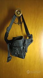 Fondina cosciale nera per softair