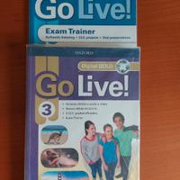 libro scolastico scuola media Go Live 3