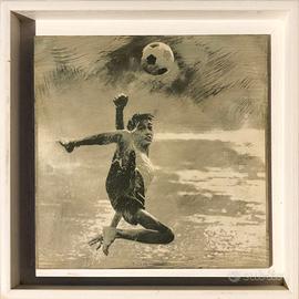 Quadro moderno in ceramica "BALL BOY"