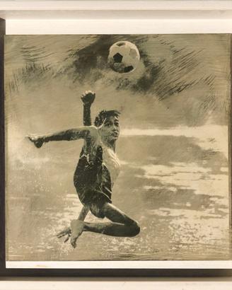 Quadro moderno in ceramica "BALL BOY"