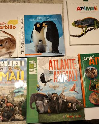 6 libri sugli animali 