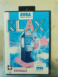 Gioco Sega Master System Klax