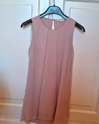 vestito elegante rosa smoke 